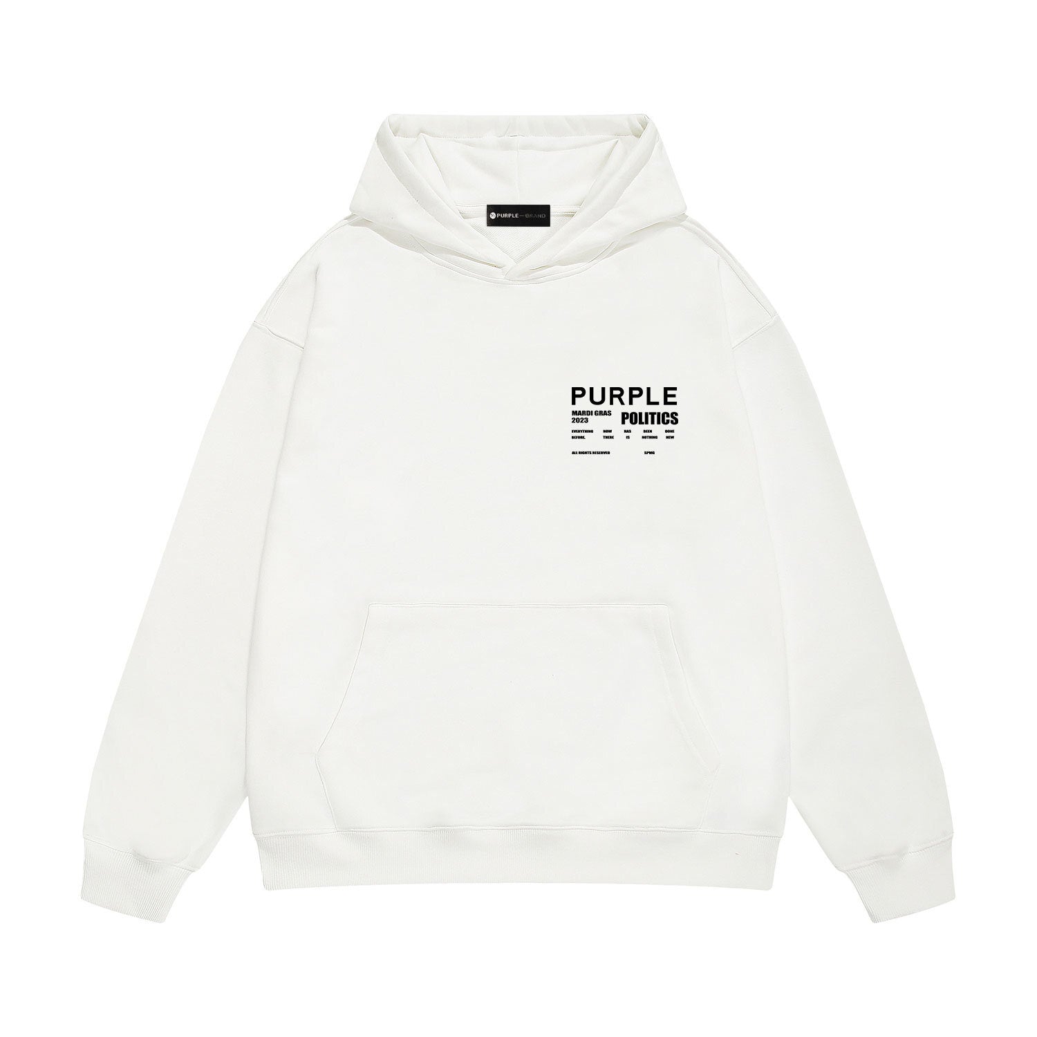 Street style Purple Brand sweatshirts
