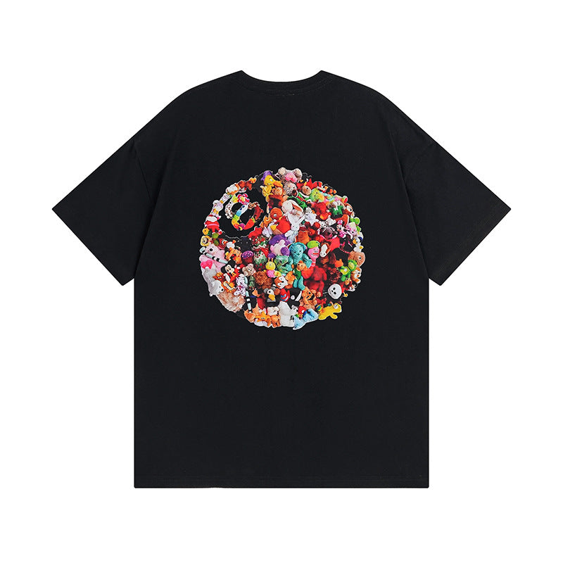 Stussy T Shirts Casual Loose Couple T Shirts