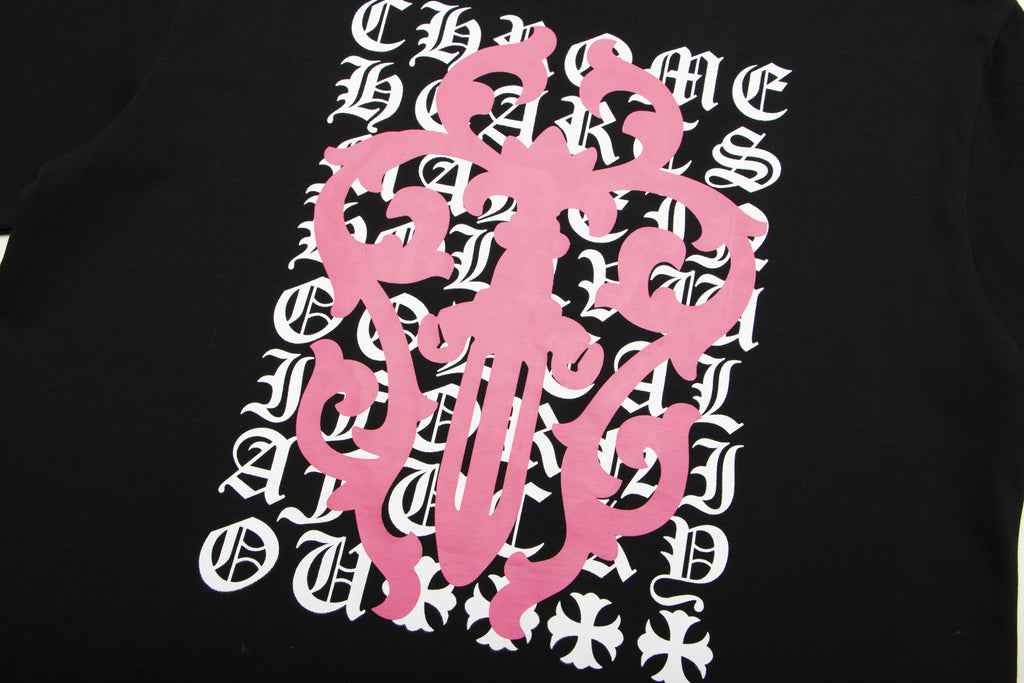 CHROME-HEARTS Eye Chart Dagger T-shirt K6025