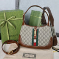 Gucci Jackie 1961 GG Canvas Shoulder Bag